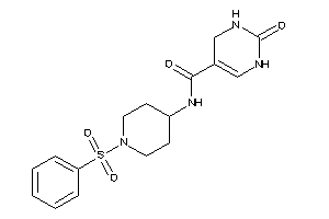 N-(1-besyl-4-piperidyl)-2-keto-3,4-dihydro-1H-pyrimidine-5-carboxamide