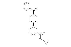 1-(1-benzoyl-4-piperidyl)-N-cyclopropyl-nipecotamide