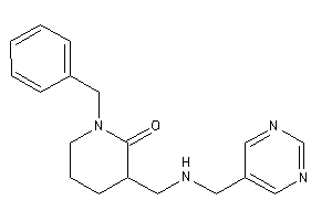 1-benzyl-3-[(5-pyrimidylmethylamino)methyl]-2-piperidone