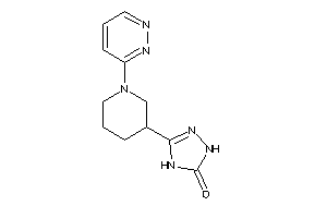 3-(1-pyridazin-3-yl-3-piperidyl)-1,4-dihydro-1,2,4-triazol-5-one