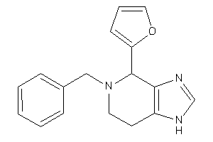 5-benzyl-4-(2-furyl)-1,4,6,7-tetrahydroimidazo[4,5-c]pyridine