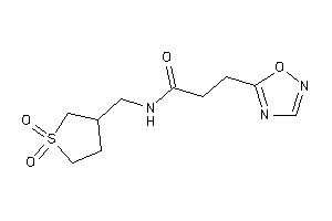 N-[(1,1-diketothiolan-3-yl)methyl]-3-(1,2,4-oxadiazol-5-yl)propionamide