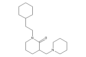 1-(2-cyclohexylethyl)-3-(piperidinomethyl)-2-piperidone