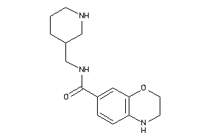 N-(3-piperidylmethyl)-3,4-dihydro-2H-1,4-benzoxazine-7-carboxamide