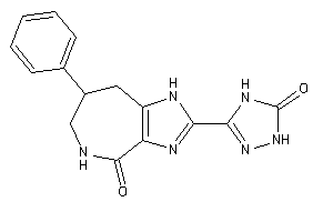 2-(5-keto-1,4-dihydro-1,2,4-triazol-3-yl)-7-phenyl-5,6,7,8-tetrahydro-1H-imidazo[4,5-c]azepin-4-one