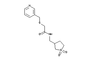 N-[(1,1-diketothiolan-3-yl)methyl]-2-(3-pyridylmethylthio)acetamide