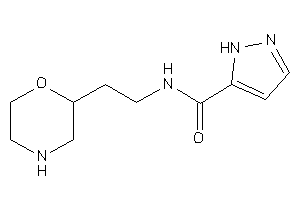 N-(2-morpholin-2-ylethyl)-1H-pyrazole-5-carboxamide