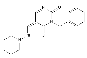 Image of 3-benzyl-5-[(piperidinoamino)methylene]pyrimidine-2,4-quinone