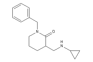 1-benzyl-3-[(cyclopropylamino)methyl]-2-piperidone