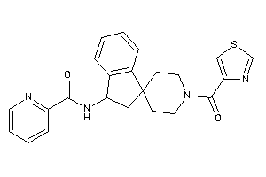 N-[1'-(thiazole-4-carbonyl)spiro[indane-3,4'-piperidine]-1-yl]picolinamide