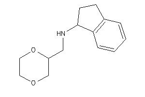 Image of 1,4-dioxan-2-ylmethyl(indan-1-yl)amine