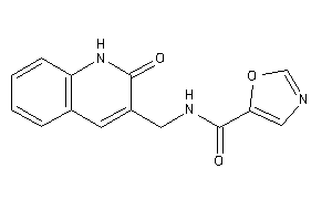 N-[(2-keto-1H-quinolin-3-yl)methyl]oxazole-5-carboxamide