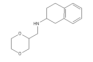 Image of 1,4-dioxan-2-ylmethyl(tetralin-2-yl)amine