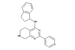 Indan-1-yl-[2-(4-pyridyl)-5,6,7,8-tetrahydropyrido[3,4-d]pyrimidin-4-yl]amine