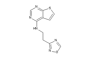 2-(1,2,4-oxadiazol-3-yl)ethyl-thieno[2,3-d]pyrimidin-4-yl-amine