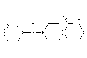 9-besyl-1,4,9-triazaspiro[5.5]undecan-5-one