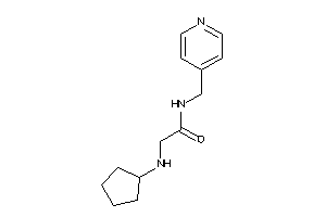 Image of 2-(cyclopentylamino)-N-(4-pyridylmethyl)acetamide