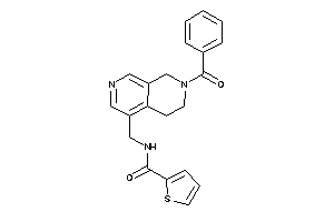 N-[(7-benzoyl-6,8-dihydro-5H-2,7-naphthyridin-4-yl)methyl]thiophene-2-carboxamide