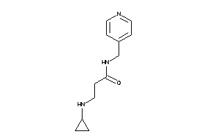 3-(cyclopropylamino)-N-(4-pyridylmethyl)propionamide