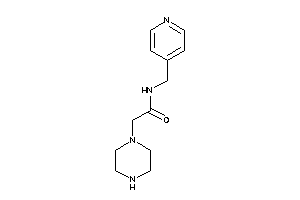 2-piperazino-N-(4-pyridylmethyl)acetamide