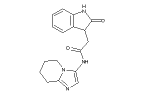 2-(2-ketoindolin-3-yl)-N-(5,6,7,8-tetrahydroimidazo[1,2-a]pyridin-3-yl)acetamide