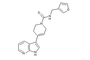 N-(3-furfuryl)-4-(1H-pyrrolo[2,3-b]pyridin-3-yl)-3,6-dihydro-2H-pyridine-1-carboxamide