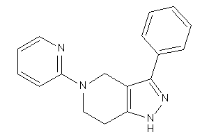 3-phenyl-5-(2-pyridyl)-1,4,6,7-tetrahydropyrazolo[4,3-c]pyridine