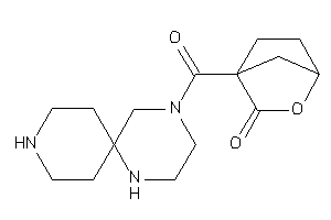 Image of 4-(1,4,9-triazaspiro[5.5]undecane-4-carbonyl)-6-oxabicyclo[2.2.1]heptan-5-one