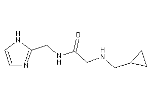 2-(cyclopropylmethylamino)-N-(1H-imidazol-2-ylmethyl)acetamide