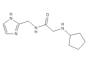 Image of 2-(cyclopentylamino)-N-(1H-imidazol-2-ylmethyl)acetamide