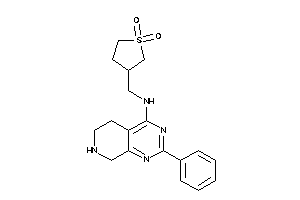 (1,1-diketothiolan-3-yl)methyl-(2-phenyl-5,6,7,8-tetrahydropyrido[3,4-d]pyrimidin-4-yl)amine