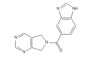 1H-benzimidazol-5-yl(5,7-dihydropyrrolo[3,4-d]pyrimidin-6-yl)methanone