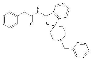N-(1'-benzylspiro[indane-3,4'-piperidine]-1-yl)-2-phenyl-acetamide