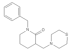 1-benzyl-3-(thiomorpholinomethyl)-2-piperidone