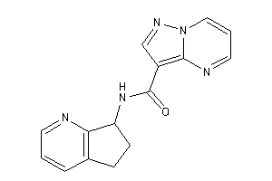 N-(1-pyrindan-7-yl)pyrazolo[1,5-a]pyrimidine-3-carboxamide