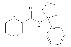 N-(1-phenylcyclopentyl)-1,4-dioxane-2-carboxamide