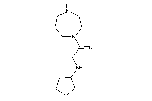 2-(cyclopentylamino)-1-(1,4-diazepan-1-yl)ethanone