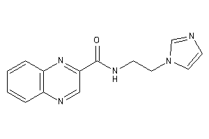 N-(2-imidazol-1-ylethyl)quinoxaline-2-carboxamide