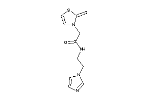 N-(2-imidazol-1-ylethyl)-2-(2-keto-4-thiazolin-3-yl)acetamide