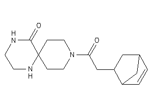 3-[2-(5-bicyclo[2.2.1]hept-2-enyl)acetyl]-3,8,11-triazaspiro[5.5]undecan-7-one