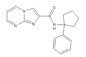 N-(1-phenylcyclopentyl)imidazo[1,2-a]pyrimidine-2-carboxamide