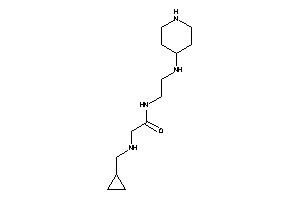 2-(cyclopropylmethylamino)-N-[2-(4-piperidylamino)ethyl]acetamide