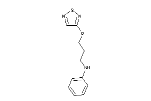 Phenyl-[3-(1,2,5-thiadiazol-3-yloxy)propyl]amine
