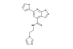 6-(2-furyl)-N-(2-imidazol-1-ylethyl)isoxazolo[5,4-b]pyridine-4-carboxamide