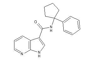 N-(1-phenylcyclopentyl)-1H-pyrrolo[2,3-b]pyridine-3-carboxamide