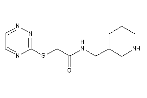 Image of N-(3-piperidylmethyl)-2-(1,2,4-triazin-3-ylthio)acetamide