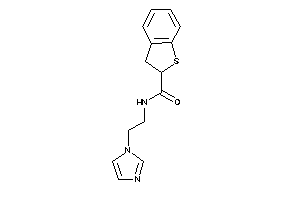 N-(2-imidazol-1-ylethyl)-2,3-dihydrobenzothiophene-2-carboxamide