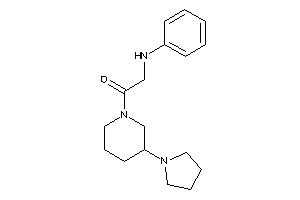 Image of 2-anilino-1-(3-pyrrolidinopiperidino)ethanone