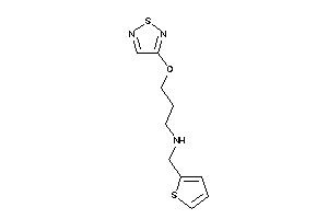 2-thenyl-[3-(1,2,5-thiadiazol-3-yloxy)propyl]amine