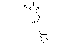 2-(5-keto-1,4-dihydro-1,2,4-triazol-3-yl)-N-(3-thenyl)acetamide